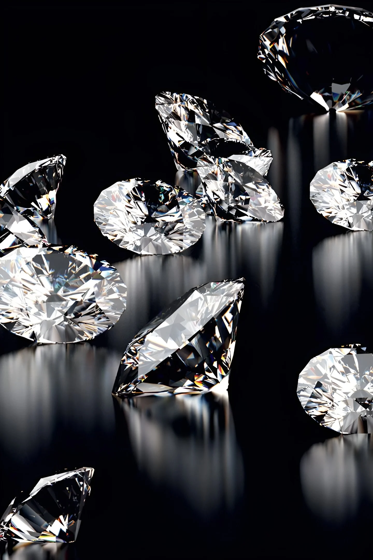 Crystal jewellery composition