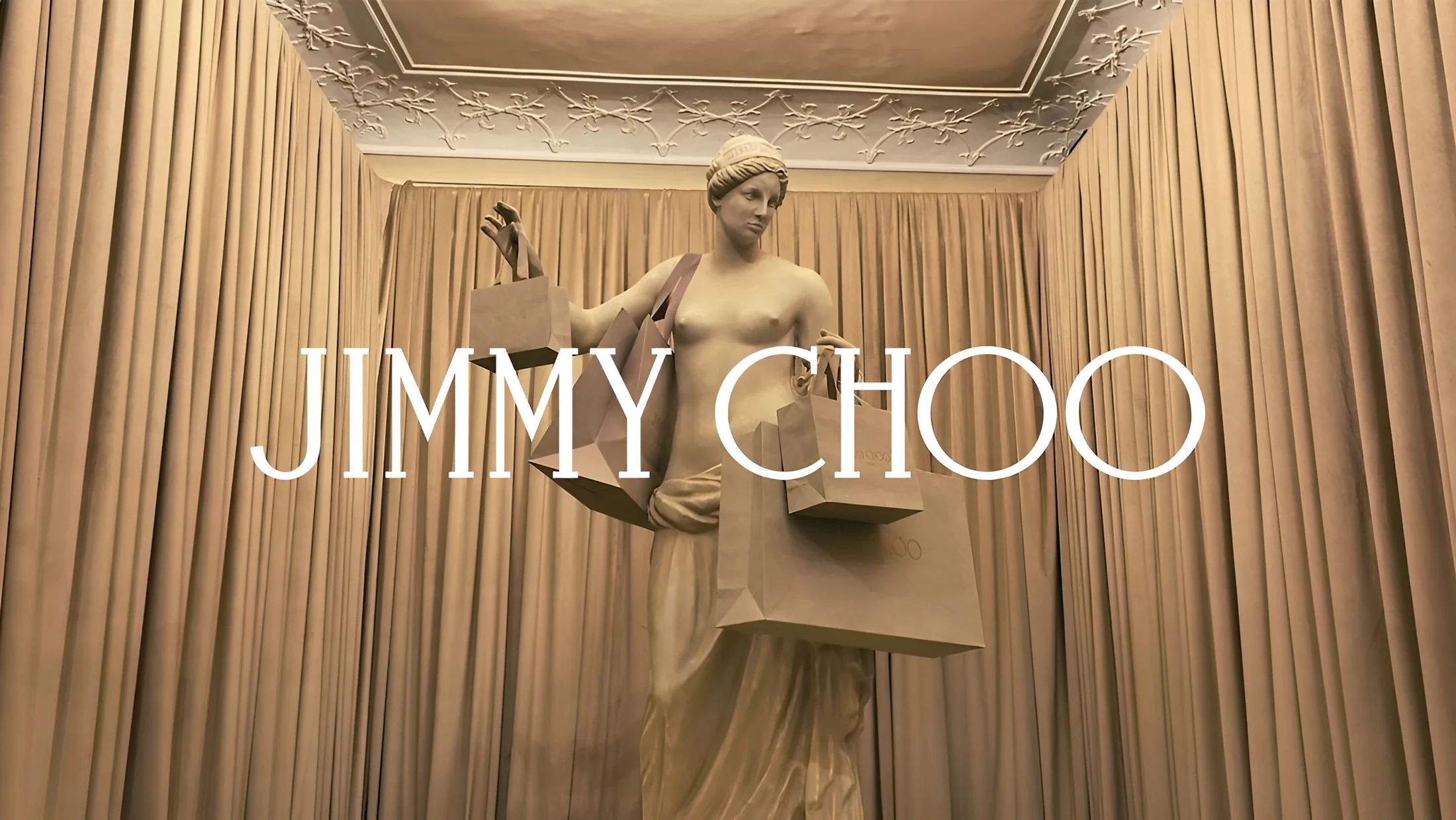 Jimmy Choo boutique installation
